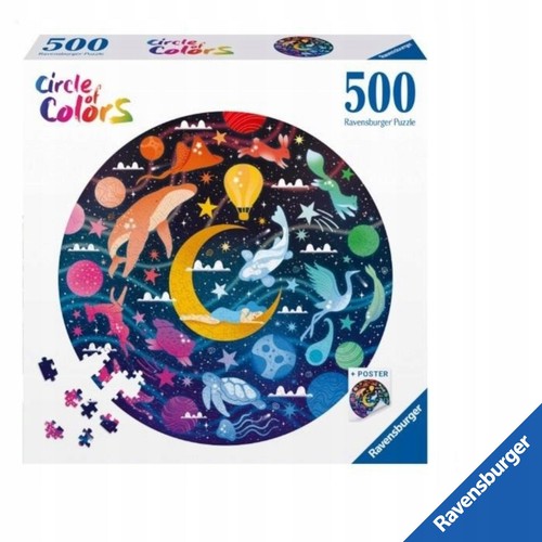 Ravensburger 500pc round - ravensburger,