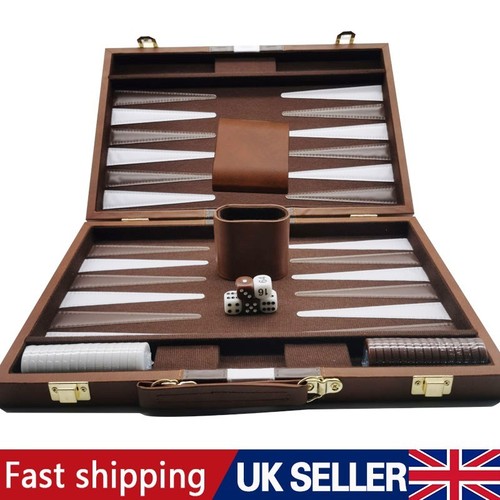Folding backgammon set - 18”,