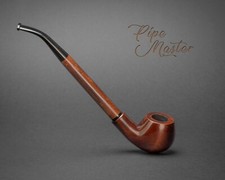 LONG WOODEN SMOKING PIPE FOR