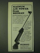 1980 beeman webley vulcan - 1980, beeman/webley