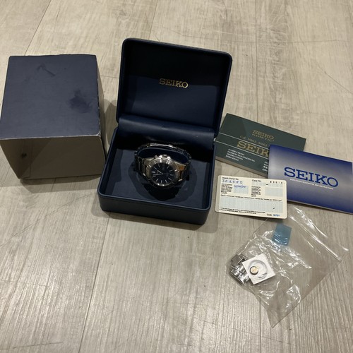 Seiko kinetic blue dial - seiko,