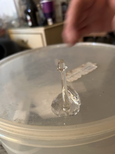 Glass swan - glass,