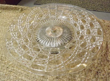 Silver Plated & Crystal Cut