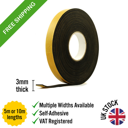 Neoprene sponge rubber 3mm - sponge,