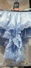 silk thong/knickers frilly