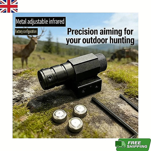 Red laser dot sight - red,