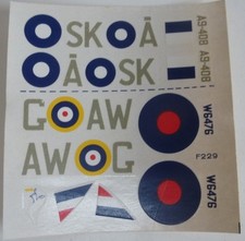 FROG 1/72 DECALS - BRISTOL