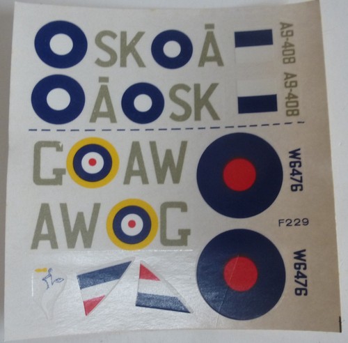 Frog decals bristol - 1/72,