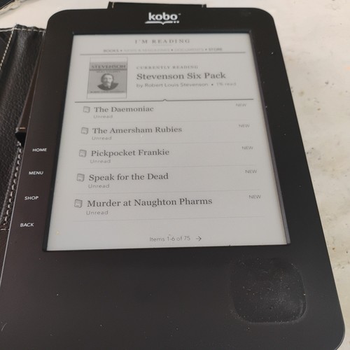 Kobo reader n647b - e, 6-inch