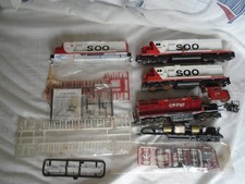 HO SOO LINE AND CP BITS AND PIECES ODD LOCO BODIES ETC