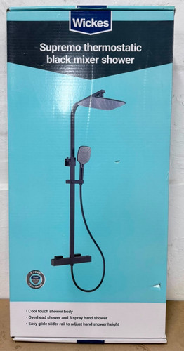 Wickes supremo thermostatic - wickes,