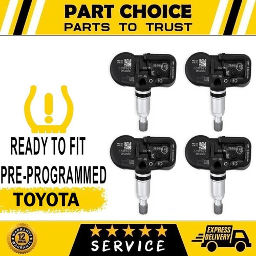 Pre programmed tpms - 4x, for