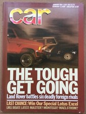 Car Magazine - January 1984 -