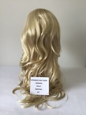 STRANDED HANNAH HALF HEAD VIRTU SYNTHETIC WAVY CLIP IN HAIRPIECE EXTENSION NEW