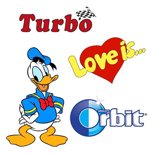 Chewing gum turbo donald - chewing,