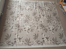 Laura Ashley Fabric Remnant Grey Natural Floral 2013 Design 1.5m Approx.