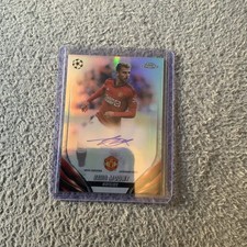 Mason Mount Auto 2024 Topps Chrome Manchester United England Autograph