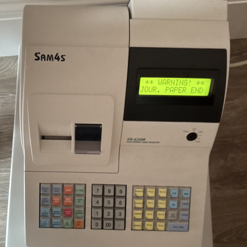 Sam4s 420m electric cash - sam4s, er-420m