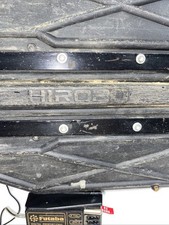 Hirobo Vintage Buggy.   4wd.    Belt Drive  Red Diff Cases  Black Chassis