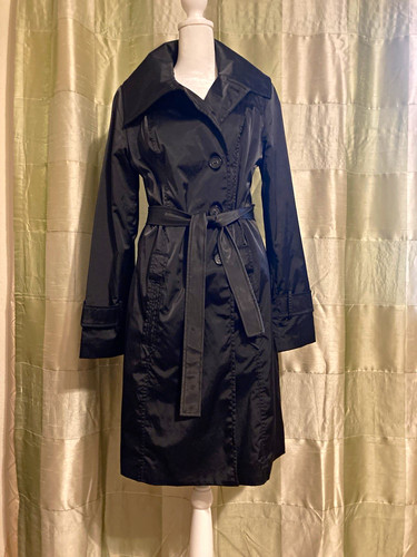 Mossimo women black belted - black,