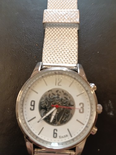 Gents stainless steel - steel, silver