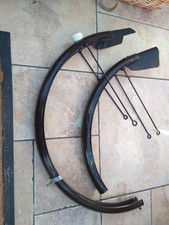 vintage pair raleigh mudguards