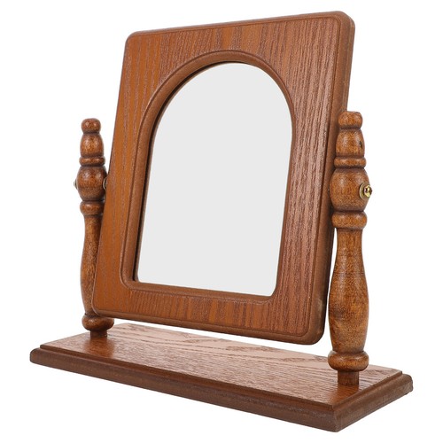Vintage wood frame mirror - frame,