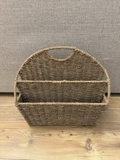 Seagrass wicker magazine rack - magazine,