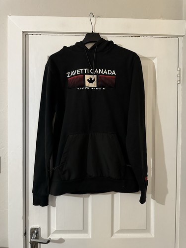 Zavetti canada black hoodie - zavetti,