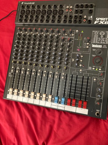 Soundcraft spirit folio fx8 - soundcraft,