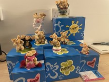Piggin' ornaments bundle Piggin Cheeky, Life and special x 8 boxed with  inserts