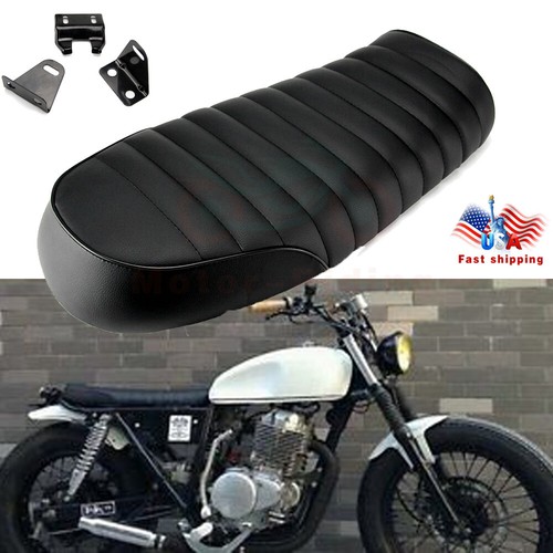 Black vintage cafe racer - racer, flat