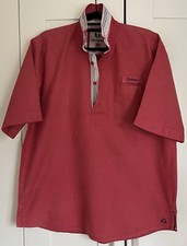 CHATHAM MARINE Short Sleeve Deck Shirt Size L Red ***See Note ***