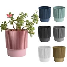 Plant Pots Flower Planter 3 Colours 3 sizes Plastic Pot Modern Elegant