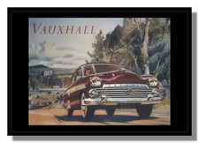 Vauxhall Cresta advertisement framed repro 1956 free p&p UK