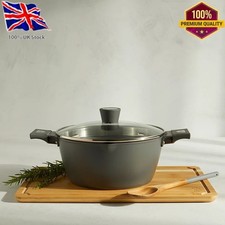 Gino D'Acampo 24cm Non-Stick Stewpot Stockpot Induction Safe All Hobs