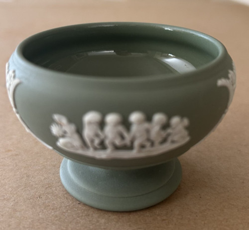 Wedgwood green jasperware - wedgwood,