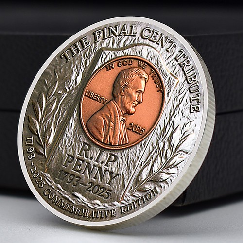 2025 final penny tribute coin - penny,