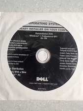 GENUINE ORIGINAL Microsoft Windows 7 Professional SP1 64-bit DVD DELL DISC ONLY