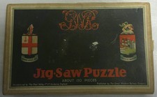 Vintage Chad Valley Jigsaw Puzzle Anne Hathaway Cottage Complete Wooden GWR Comp