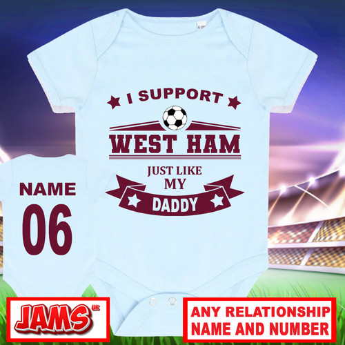 Personalised west ham - personalised, united