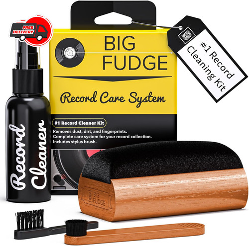 Vinyl record cleaning kit - vinyl,