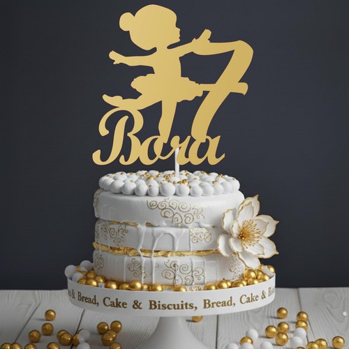 Personalised cake topper - cake,