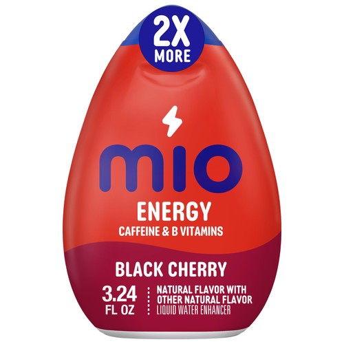 Mio energy black - energy, cherry