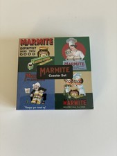 Marmite Coaster Set Of 4 Retro