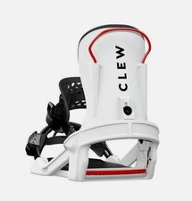 CLEW Freedom 1.0 Step In Binding 24-25 Model Snowboard White LARGE -NEW UK STOCK