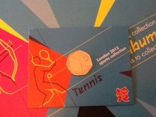 bunc carded Royal mint bu 50p