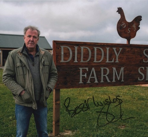 Jeremy clarkson hand signed - jeremy,