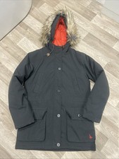 Jack Wills Black Hooded Duck
