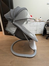 Auto Baby Swing – Battery, Music, Timer, Canopy – Newborn Infant Cradle Chair